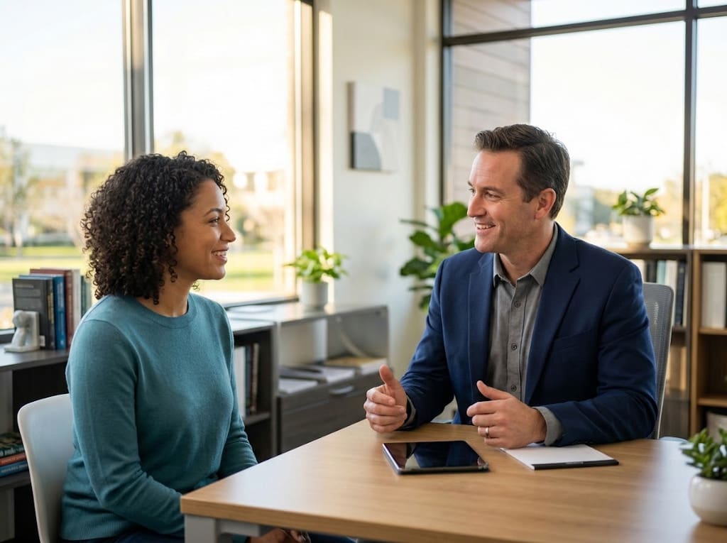 Speaking with a academic advisor